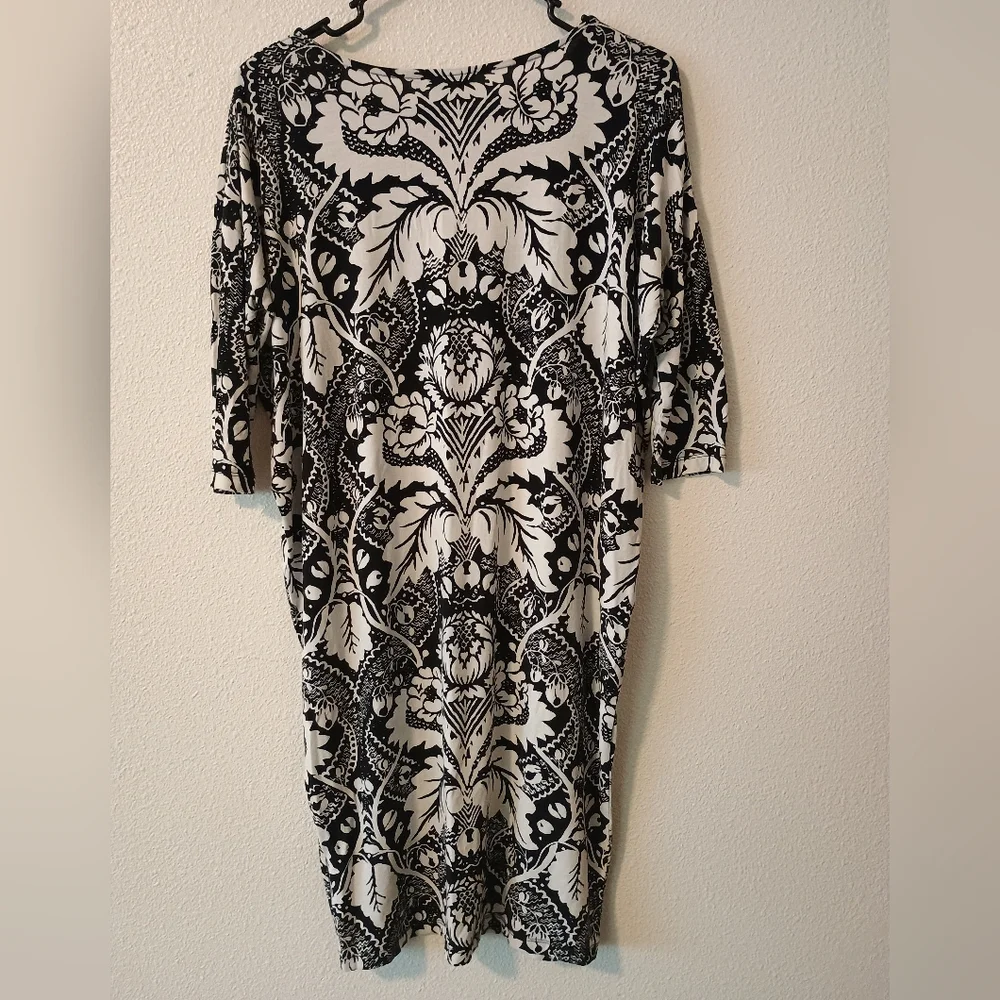 Marimekko Keinuva Black/White Dress Size XS Extra Small - Picture 7 of 8